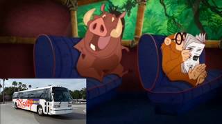 Walt Disney World Portrayed by Timon and Pumbaa [upl. by Niran]