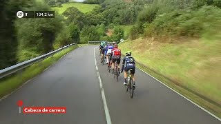 The breakaway  Stage 20  La Vuelta 2017 [upl. by Atinaujnas]