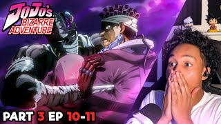 AVDOL NOOOOO JoJos Bizarre Adventure Part 3 Ep 1011 Reaction [upl. by Aerdnwahs643]