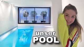 Wir zeigen euch unseren POOL in unserem neuen Haus  Bibi [upl. by Doggett]