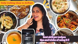 8 Must try Airfryer recipes  Daily cooking in airfryer  Easy Airfryer recipes  Food For Foodies [upl. by Ddene]