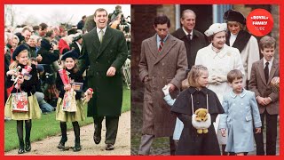 The Royal Familys Christmas Morning Walk in Sandringham Look Back at the Most Memorable Moments [upl. by Halland]