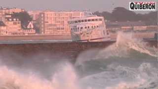 QUIBERON  🌊 Tempête Terrible Vagues Géantes  TV Quiberon 247 [upl. by Felicia]