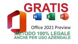 Office 2021 per tutti  Scaricarlo gratuitamente e legalmente  Spiegazione passo passo [upl. by Netsrejk553]