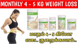 Herbalife Monthly 4 to 5 Kg Weight Loss Information Tamil Call91 9741799419weightloss herbalife [upl. by Aynam]