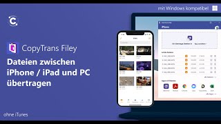 iPhone Daten verwalten  mit CopyTrans Filey [upl. by Atiruam]