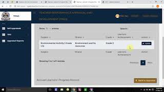 HOW TO FILL TSC ONLINE TPAD  Learners progress [upl. by Enaej]