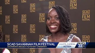 Actress Lupita Nyongo reveals Savannah ties in interview with WJCL 22 News [upl. by Rickart313]