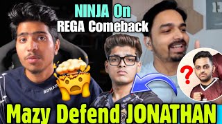 Ninja On Rega Comeback 🔥 GE Hector❓Owner Reacts  Mazy Defend Jonathan [upl. by Lertram667]