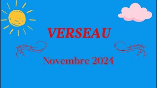 ♒VERSEAU  NOVEMBRE 2024  ARRIVEE DUN AMOUR [upl. by Esadnac804]