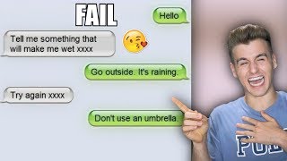 Hilarious Responses To Flirty Text Messages [upl. by Anilemrac911]