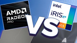 INTEL IRIS XE vs AMD RADEON iGPU 😥 ¿Cuál es mejor [upl. by Etteyafal510]