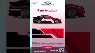 High quality pvc car stickers [upl. by Jeminah]