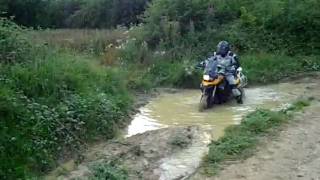 F800GS  OffRoad Mud [upl. by Auqinom]