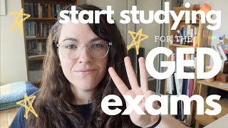 HOW TO START STUDYING FOR THE GED EXAMS  first three steps to pass and get your GED [upl. by Lowndes]