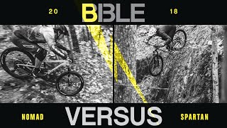 Santa Cruz Nomad VS DeVinci Spartan  2018 Bible of Bike Tests [upl. by Celestine]