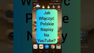 Jak włączyć polskie napisy na YouTube [upl. by Ennaeed609]