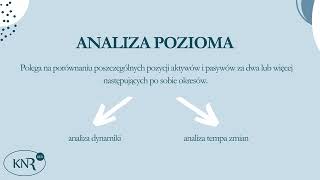 Analiza finansowa  Odcinek 2  Analiza wstępna sprawozdania finansowego [upl. by Anselme]