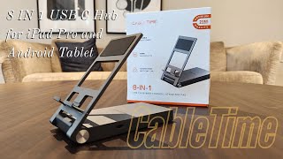 Supercharge Your Tech Setup With ONE Gadget CableTime 8 IN 1 USB C Hub for iPad Pro Android Tablet [upl. by Hart965]