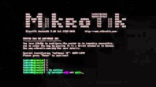 How to Install Mikrotic RouterOS on your PC And some basic command [upl. by Lohner]