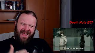 Death Note Episode 7 Overcast Reaction  what a dark and depressing end [upl. by Mose]