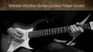 Grinder Rhythm Guitar Judas Priest Cover [upl. by Sanborne]