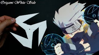 How to make a kamui shuriken Kakashi out of paper Naruto [upl. by Hudgens]