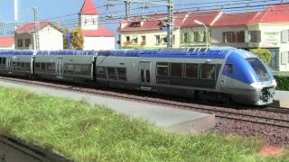 Mon réseau de train miniature Spécial AGC vidéo n°6 [upl. by Sim]