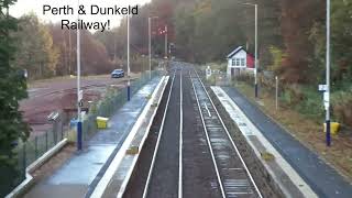 Dunkeld and Birnam Railway Station The Highland Line [upl. by Nonnag639]