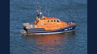 Tenby Lifeboat Launch April 2024 [upl. by Glassco]