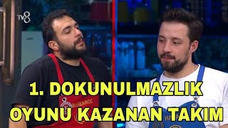 Masterchef all star 1 Dokunulmazlık Oyunu kim kazandı [upl. by Ansela226]