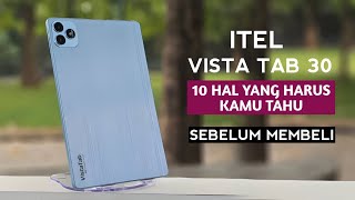 TABLET 4G MURAH Kelebihan Dan Kekurangan Itel Vista Tab 30 [upl. by Aliber]