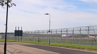 Wizz Air A321 Takeoff from London Gatwick Airport [upl. by Kaete]