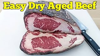 Dry Aged Beef  How to Dry Age Beef at Home  PoorMansGourmet [upl. by Yltsew637]