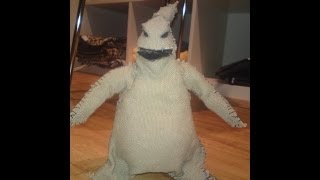 Making of my Oogie Boogie puppet [upl. by Annwahs]