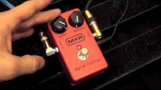 MXR Dyna Comp Compressor Pedal Gear Review [upl. by Enisaj6]