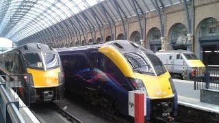 Trains at London Kings Cross [upl. by Enenaj]