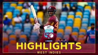 Highlights  West Indies v India  Hope Hits 63 For Victorious Windies  2nd CG United ODI [upl. by Ycnuahc]