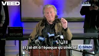 Steve Bannon Dénonce le Régime HarrisPelosi  Soustitres en français [upl. by Cartie414]