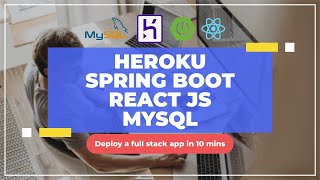 Deploy full stack application with Heroku  Spring boot reactjs mysql [upl. by Esnofla442]