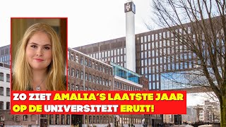 Dit Is Hoe Prinses Amalia’s Laatste Jaar op de Universiteit Eruit Ziet [upl. by Milstone]