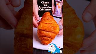 Cheap Vs Expensive Croissant 🥐 which one you try 🤪🥳🐜 [upl. by Eleda639]