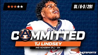 Auburn lands commitment from DL TJ Lindsey could 5star DL Kamarion Franklin be next [upl. by Mcdade801]