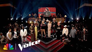 Bryce Leatherwood Cassadee Pope and More Team Blake Artists Perform  The Voice Live Finale  NBC [upl. by Aima]