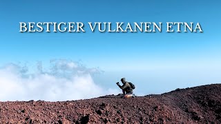 Bestiger en VULKAN  vanlife på Sicilien [upl. by Forras]