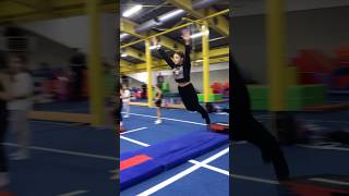 Roundoff Flick flac Back tuck gymnast cimnastik jimnastik [upl. by Bathesda26]