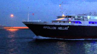 Apollon Hellas arrival at Piraeus Port [upl. by Atinal]