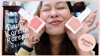 First Impressions  Juicy Pang Water Blusher PNK03 and PNK04 [upl. by Hairej58]