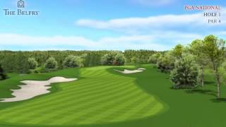 PGA National  Hole 1 Flyover [upl. by Brogle]