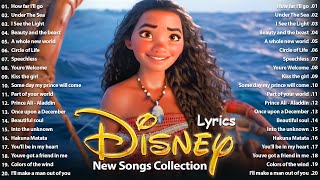 Disney Lyrics Songs Collection 🎶 Disney Music Collection 🎶 Disneys Best Of All Time [upl. by Immot]